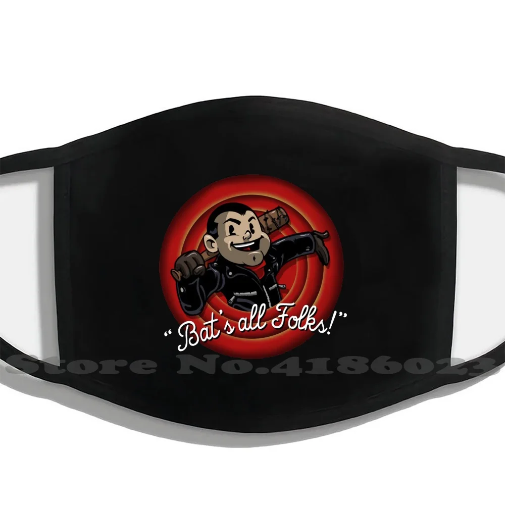 

Моющиеся черные маски Negan-Ходячие мертвецы для мужчин и женщин, маска для лица, Ходячие мертвецы, Ходячие мертвецы, зомби, зомби, Negan