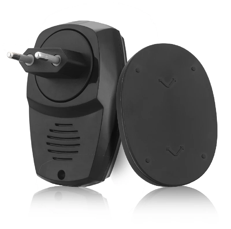 

Waterpoof Wireless Door Bell Mini Chime Operating at 100M with 36 Melodies 4 Volume Levels & LED Flash