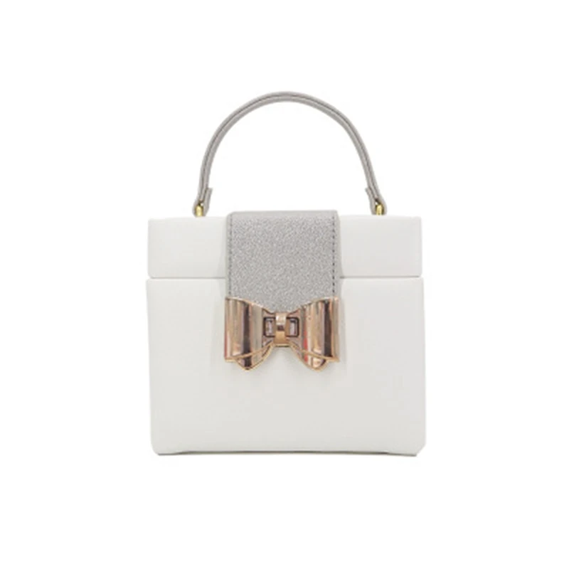 

White PU Jewelry Box Women's Three Layer Watch Bracelet Necklace Ring Jewelry Storage Box Display Box