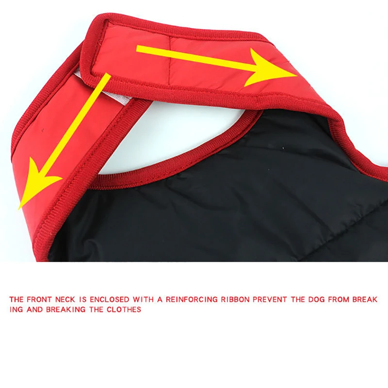 Теплая Двусторонняя переносная Одежда для собак водонепроницаемая одежда жилет