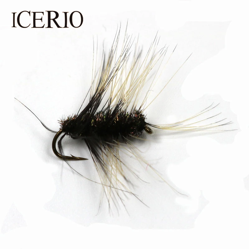 ICERIO 6 шт. наживка для ловли форели Гриффит нахлыстовая блесна #10|fly bait|fishing fliesbait bait |