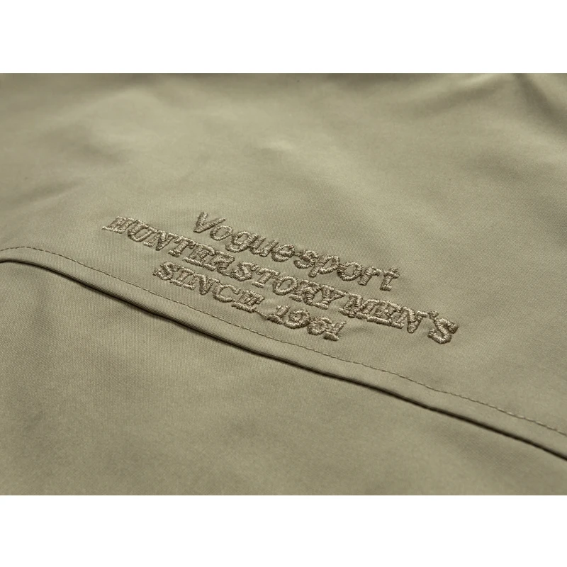 

AIOPESON Double Face Jackets Men Casual Stand Collar Streetwear Windbreaker Jacket Men New Autumn Solid Color Basic Mens Jacket