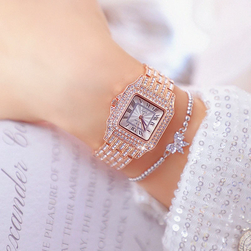 Часы наручные женские с магнитной застежкой водонепроницаемые из нержавеющей