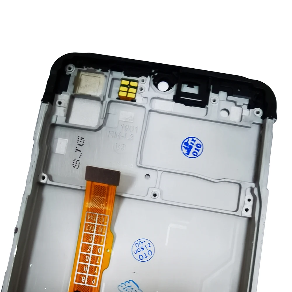 M&oacute;dulo digitalizador de Sensor de pantalla para Vivo Y17, 6,35 ", 2019, V1902, V1901, pantalla LCD con Panel t&aacute;ctil, con montaje de marco, Y17-4