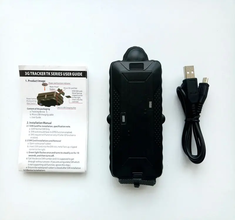 TK05 5000 мАч SOS голосовой монитор GSM GPRS WiFi GPS трекер перезаряжаемый съемный