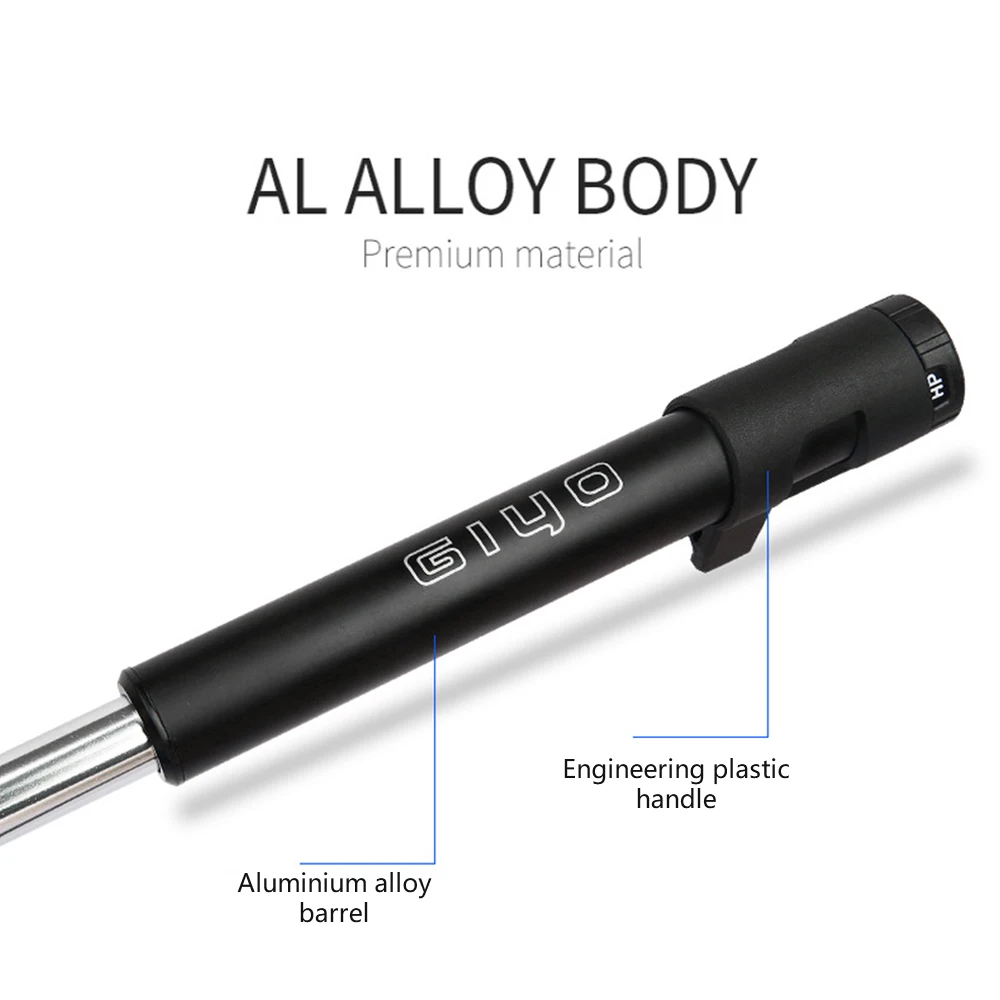 

GIYO Bicycle Pump MTB Shock Fork Pump Bike Motor Tyre Inflator Bicycle Mini Tire Pumping Gauge Cycling Accessories