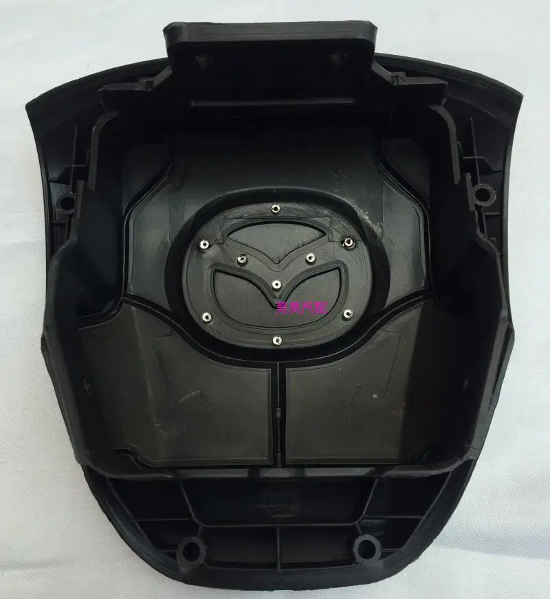 С логотипом автомобиля Стайлинг рулевого колеса панель Крышка для Mazda