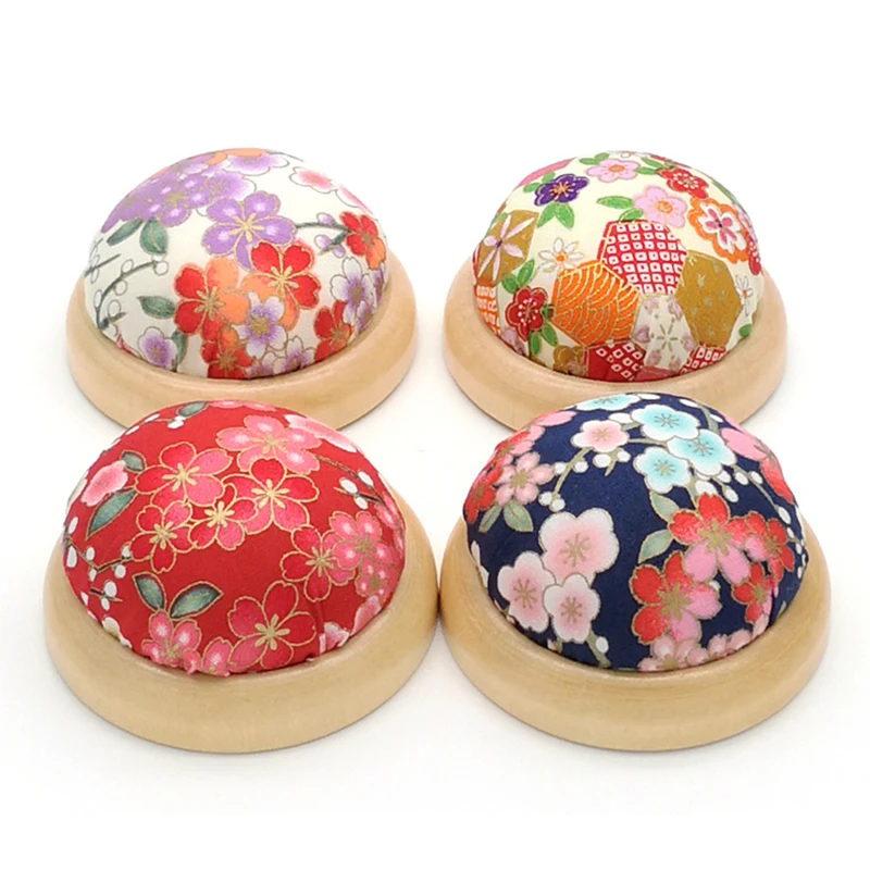 

Соединение пасторальная круглая подушка с деревянным основанием тканевый держатель для хранения игл винтажная полукруглая Подушка с дере...