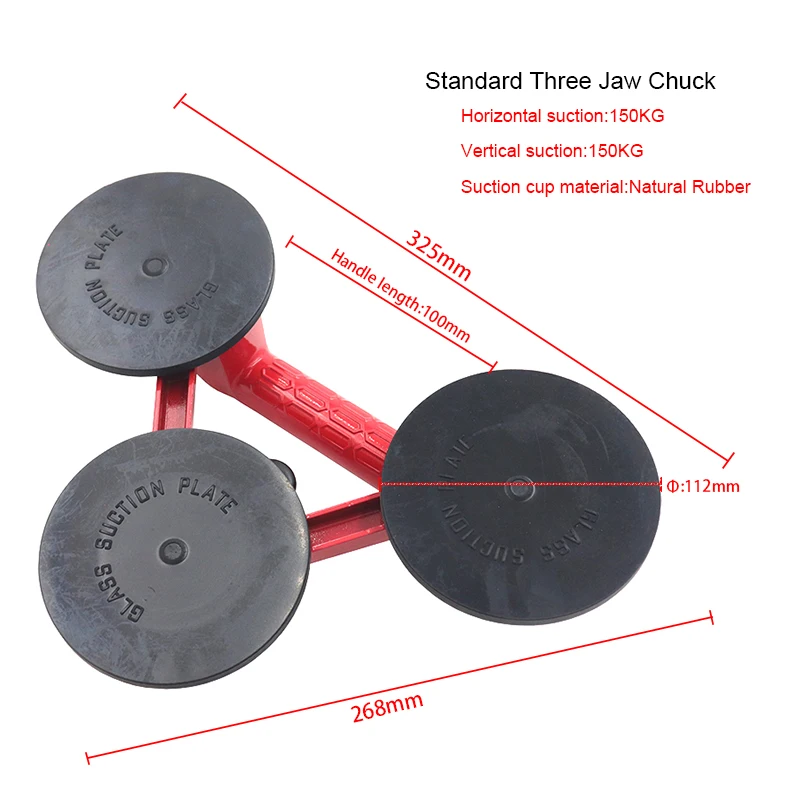 

Julaihandsome Dual Suction Cup Heavy Duty Glass Lifter Glass Suckers
