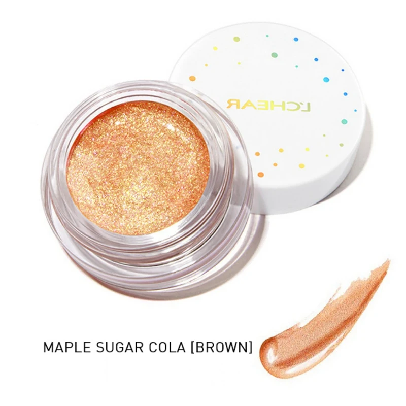 Одиночная Палетка волшебные блестящие тени для век хайлайтер гель популярный