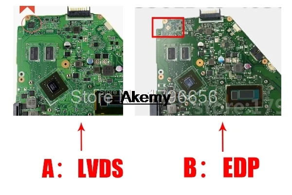 Материнская плата X550LA I3-4010U процессор 4 Гб ОЗУ(LVDS) для ASUS A550L X550LD R510L X550LC X550L X550 материнская плата для ноутбука X550LA материнская плата