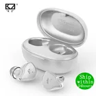 Беспроводные TWS-наушники KZ S1S1D, Bluetooth 5,0, с сенсорным управлением, динамическаягибридная гарнитура, шумоподавляющая Спортивная kz zsn zsx e10