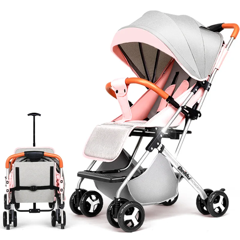 Baby Stroller Can Be Used As A Reclining, Light Folding, Ultra-light Baby Stroller and A Baby s Umbrella Troll Ey for Newborns