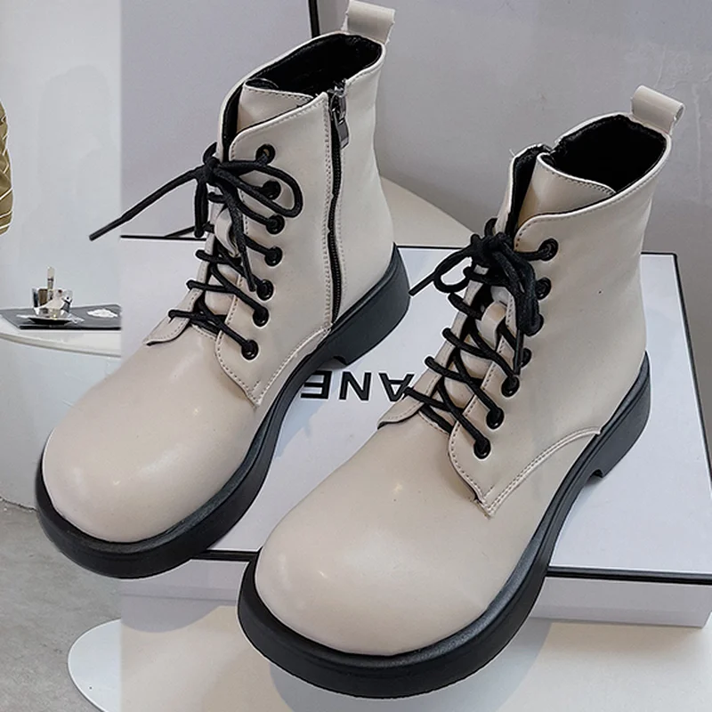 Женские Дизайнерские Сапоги до середины икры модные теплые сапоги в стиле панк