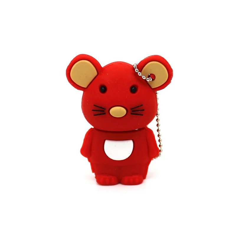 USB флеш накопитель милая мышь 32 ГБ 4 8 16 64 Гб флешка U диск 128 Мб мини мультяшный
