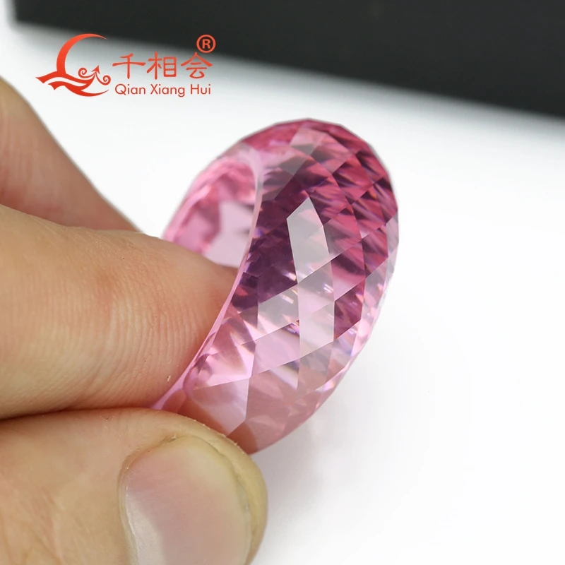 Однократное формирование розового и красного цвета 18 4 мм кубического циркония