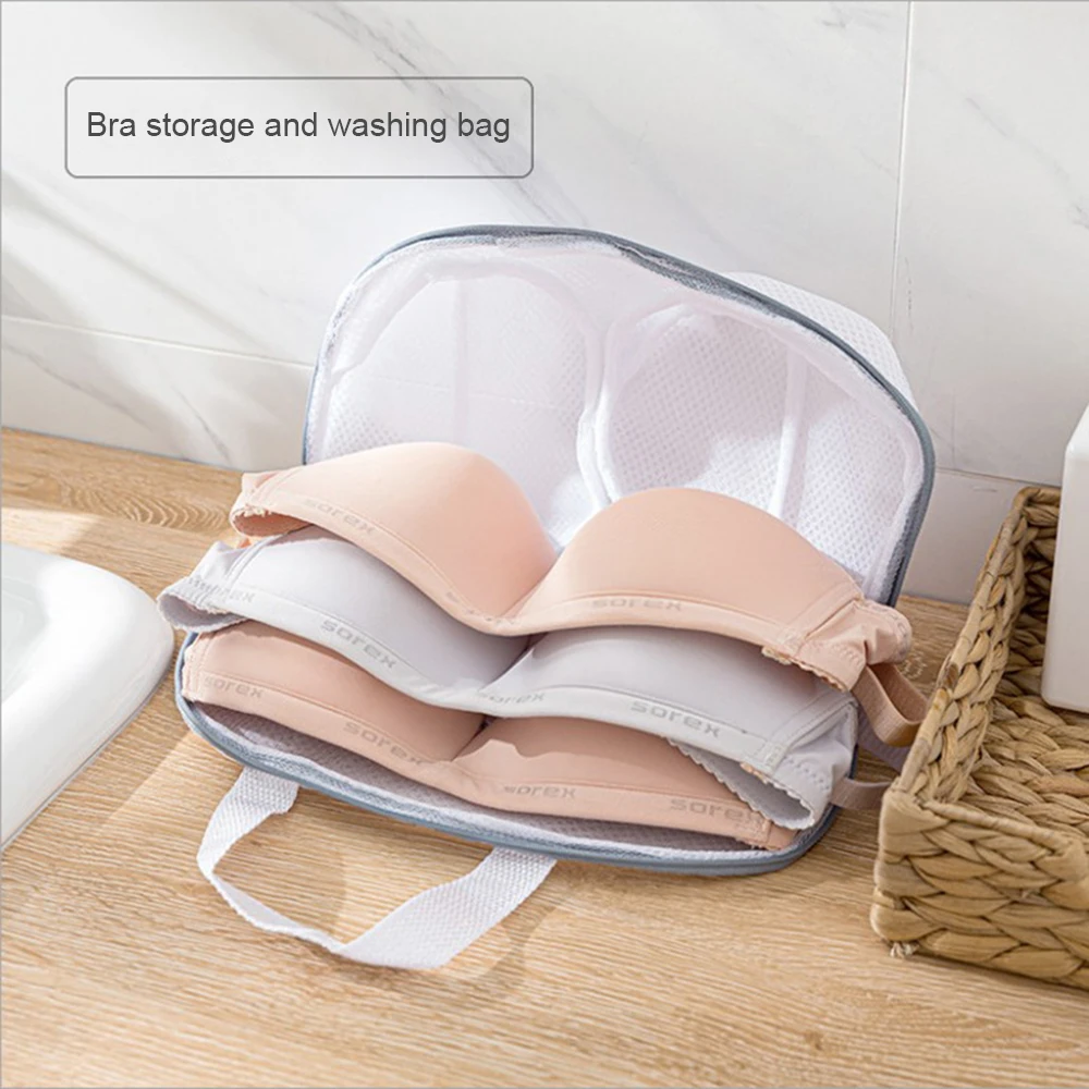 

1pc Special Laundry Bag For Washing Machine Anti-Deformation Bra Mesh Bag Cleaning Underwear Sports Bra Laundry Bags