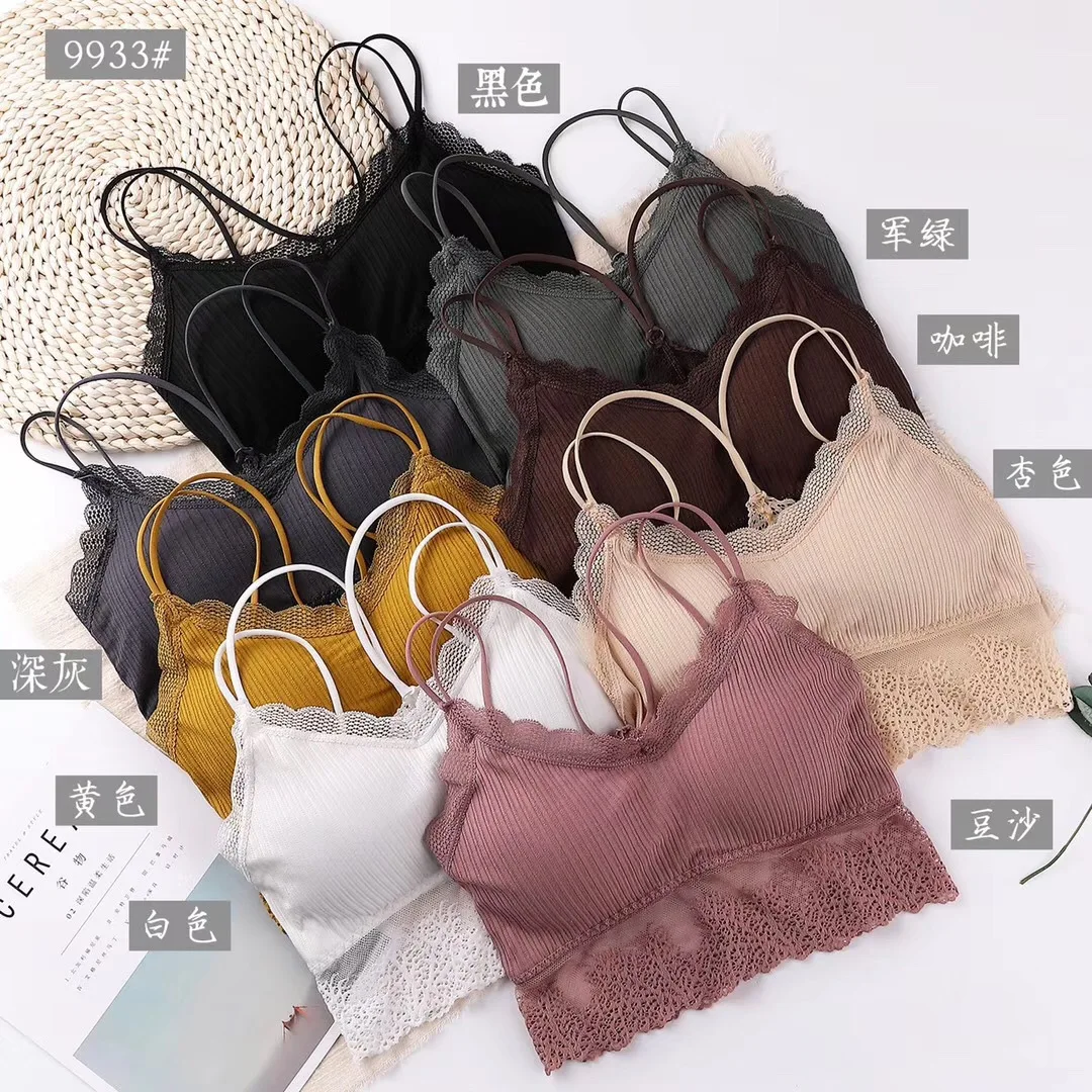 Новинка 2020 облегающий бюстгальтер топ-труба укороченное нижнее белье с задней