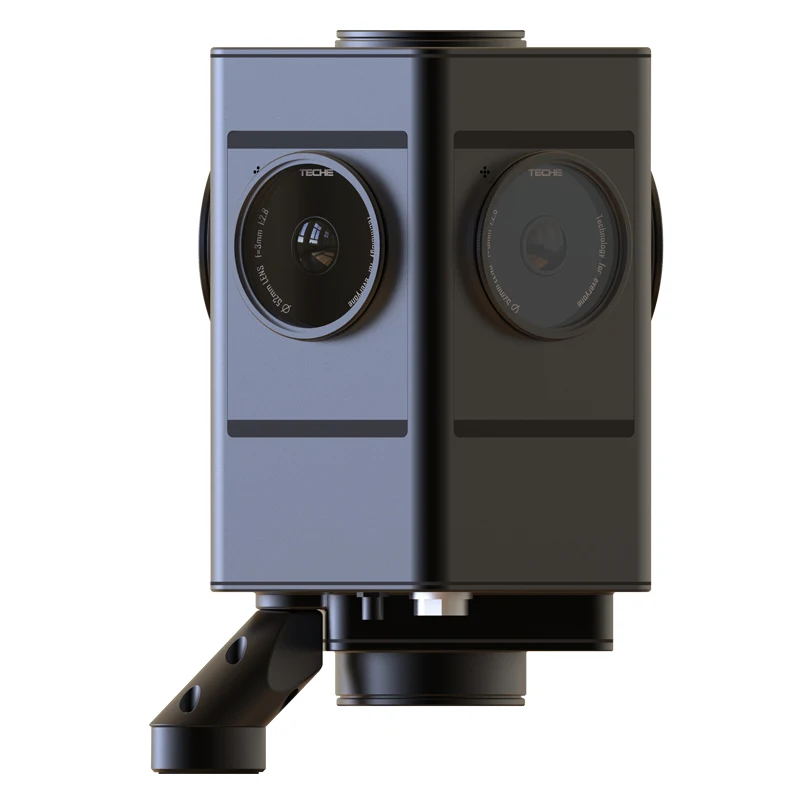 TechE панорамная камера TE720 PRO 720 профессиональная Коммерческая VR 360VR видеосъемка |