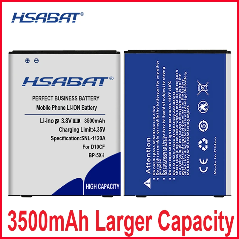 Аккумулятор HSABAT 100% Новая батарея большой емкости 3500 мА/ч для моделей высокого