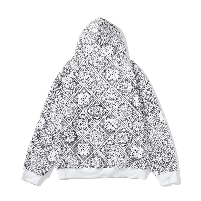 Флисовые толстовки с капюшоном для мужчин и женщин бандана Вязаная толстовка