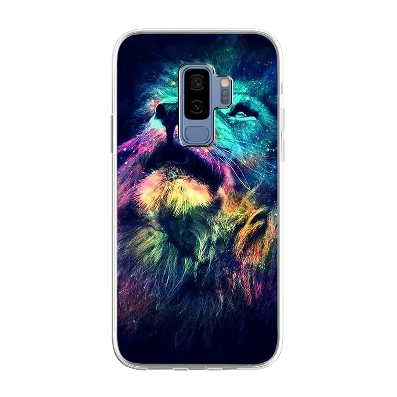 

Phone Case for Samsung A5 A510 A530 A720 A730 G360 G355H G386F G313H G357FZ TPU Colorful Lion Printed Soft Silicone Phone Covers