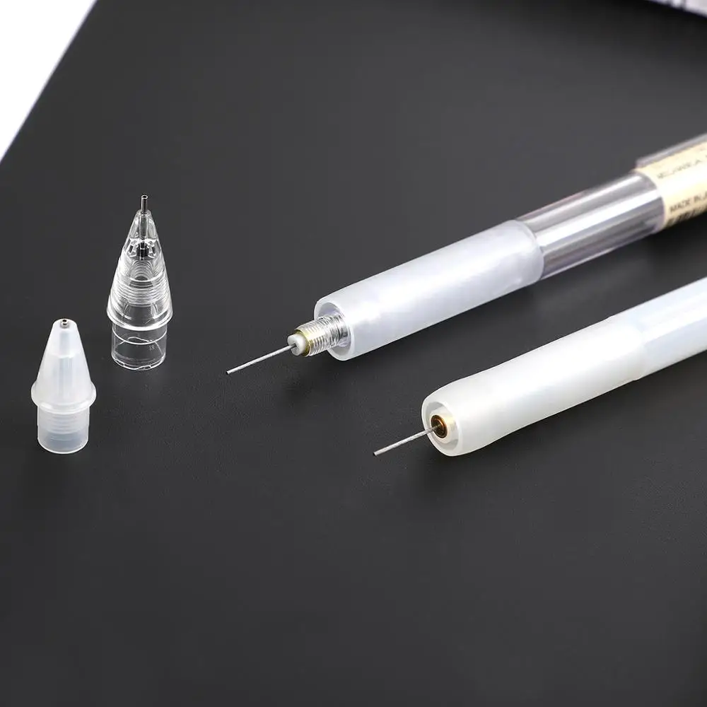 1 шт. MUJI прозрачный механический карандаш, Простой пластиковый прокладочный карандаш для детей, подарки, кавайные школьные принадлежности