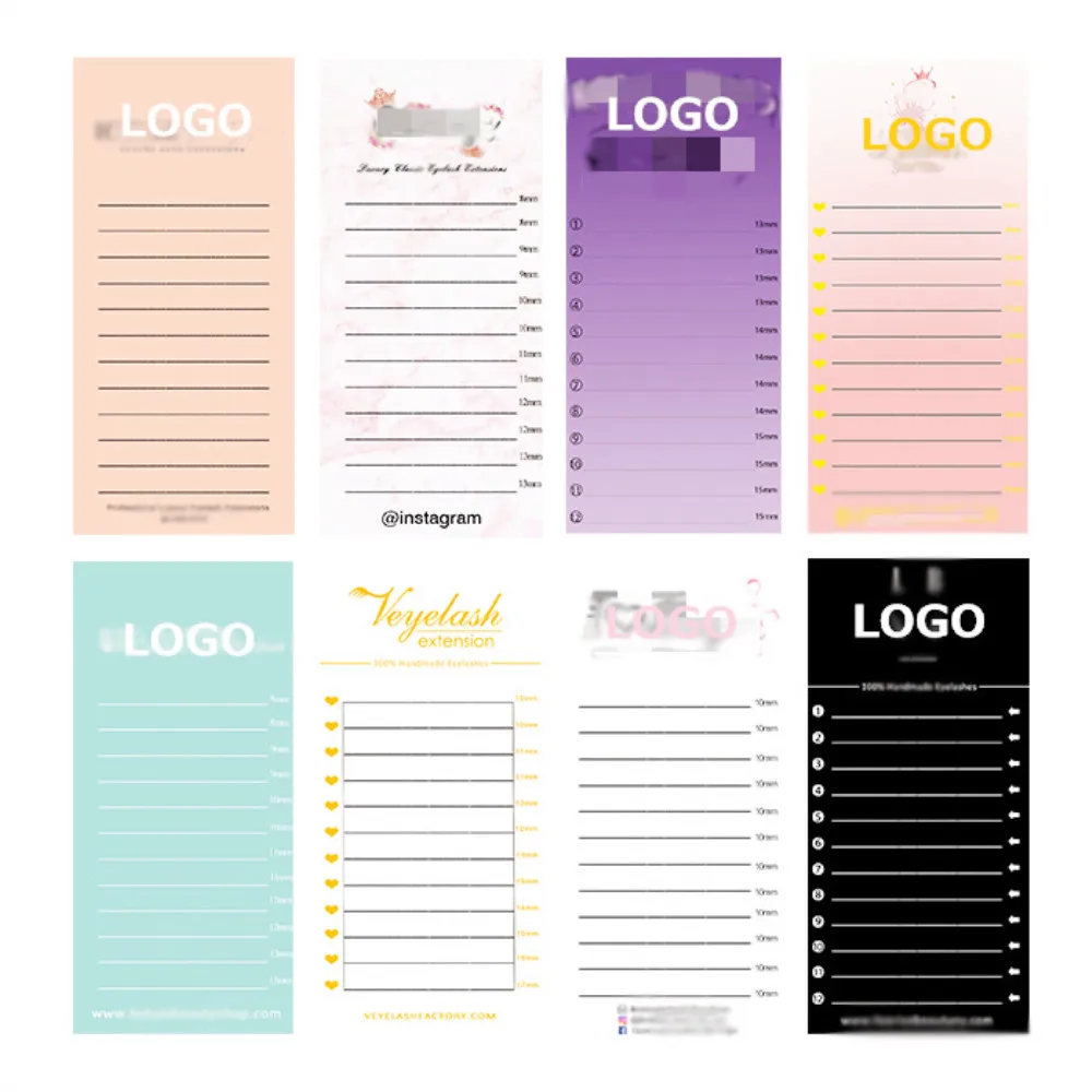 

Private Label For Individual Eyelashes Extension Customized Label Korean Silk Eyelash Russian Volume Lashes Professional Supply