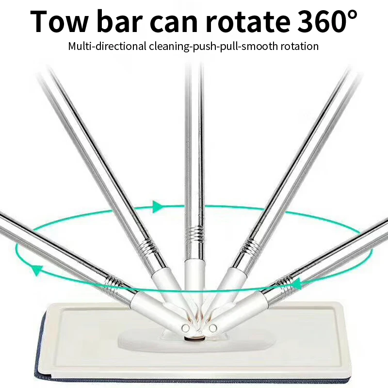 Профессиональная плоская швабра ведро без рук отжимающая Швабра для очистки