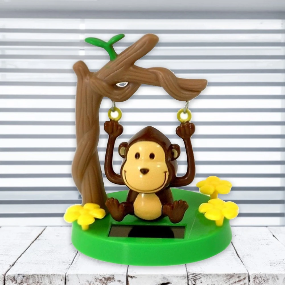

Universal Car Decoration Innovative Solar Powered Dancing Animal Swinging Animated Bobble Dancer Toy Car Decor Kids Toys Gifts