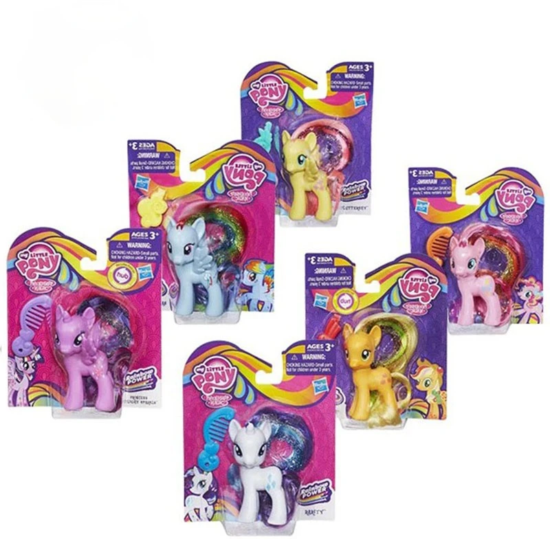 Куклы из серии My Little Pony Дружба это Волшебная Радуга блестящие игрушки Twlight пинки