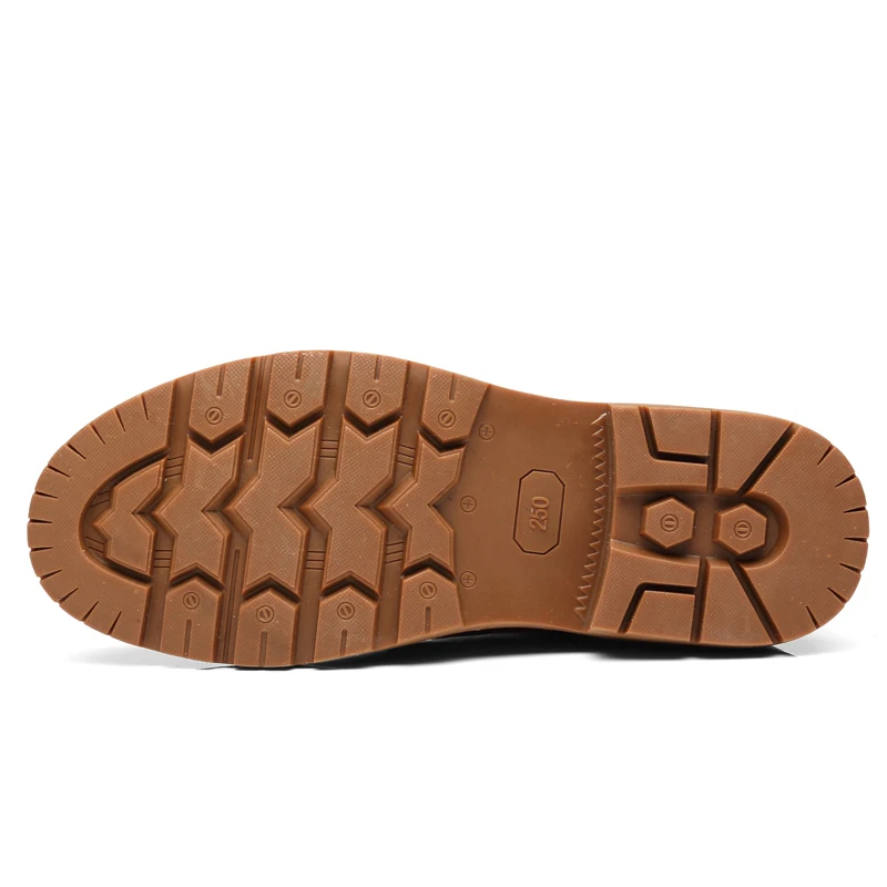 Высококачественные мужские повседневные туфли Новинка 2019 года из натуральной