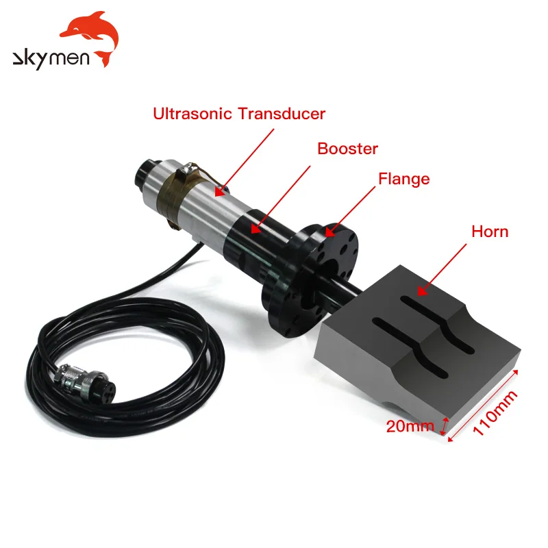 20Khz 2000W Ultrasonic Plastic welding machine with transducer and horn mold Touch Control generator face mask welder Machine | Бытовая