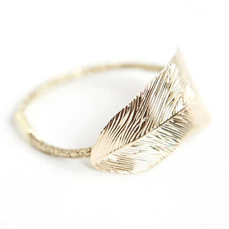 1 шт. Лидер продаж Женская веревка для волос в форме листа дерева эластичная