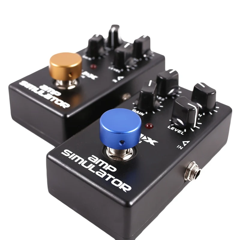 Педальный гвоздь для электрической гитары блестящий гитарный эффект алюминий и