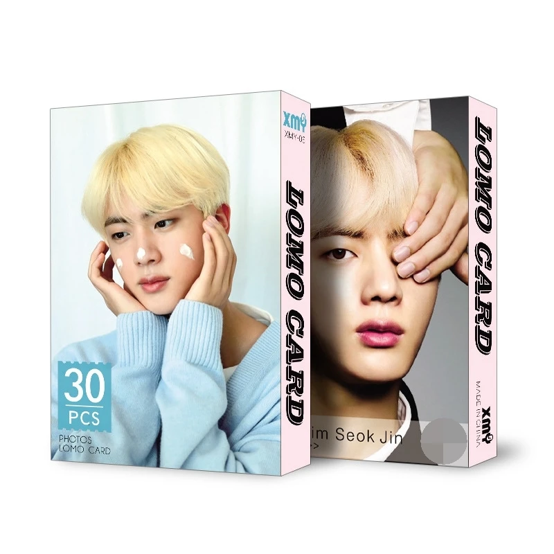 30 шт./компл. Мода Kpop bangtan boys Фотокарта JUNGKOOK в Цзиминь фотоальбом lomo карта Плакат kpop bangtan boys расходные материалы