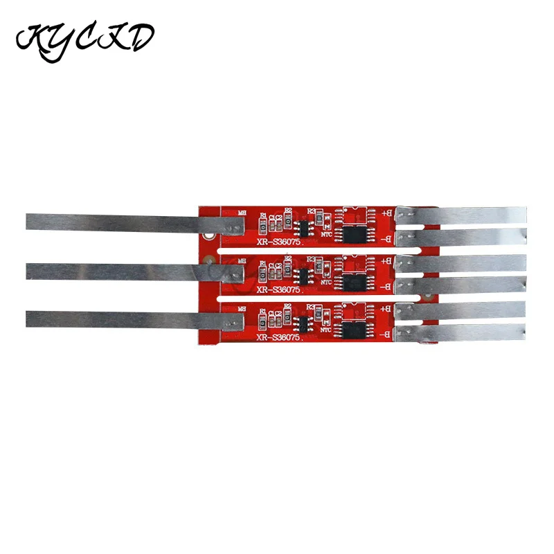 

5 шт./лот BMS 2S 7,4 V 3A 18650 Защитная плата для зарядки аккумулятора 18650 батарея BMS с лентой для пайки