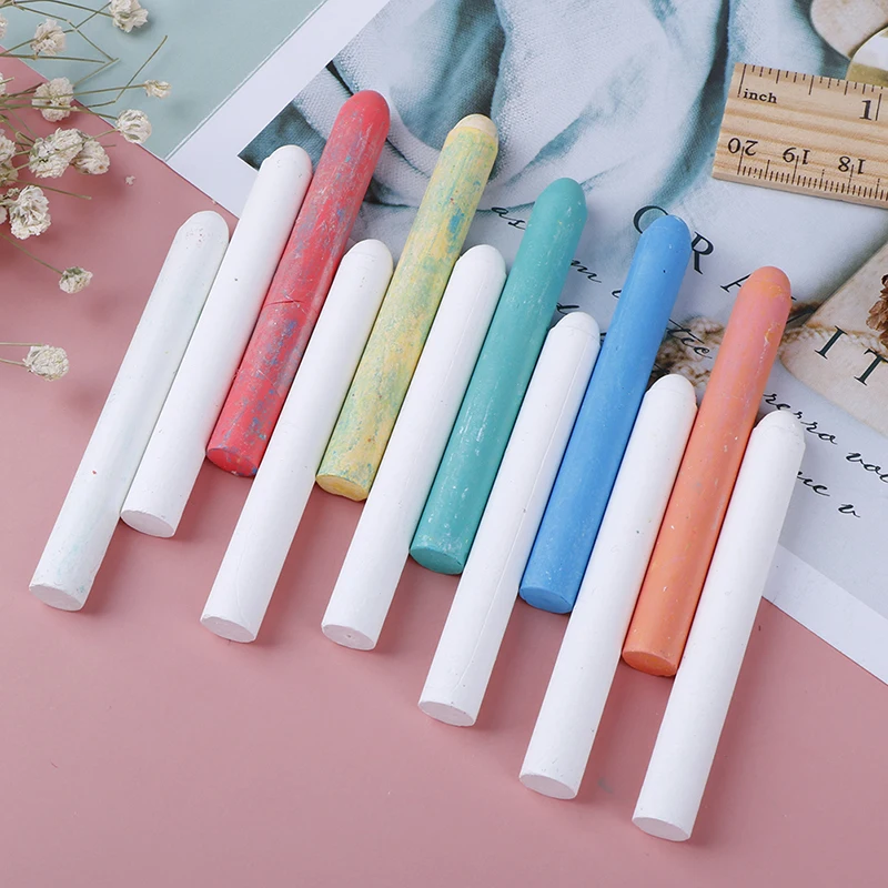 6 шт./лот цвет белый беспыльный Мел Ручки для рисования мелом в кухонный кувшин