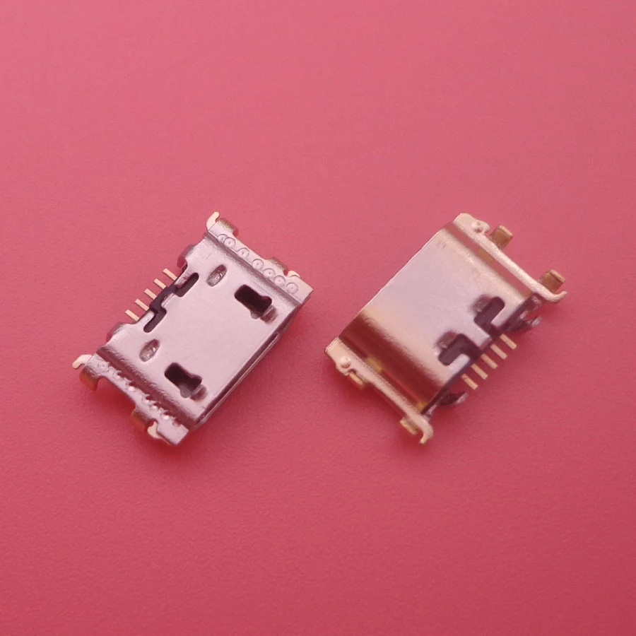 100 шт. порт зарядки Micro USB разъем зарядного устройства Док-станция для LG K8 Plus + Realme C1