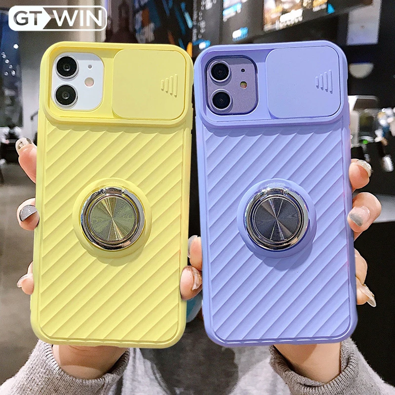 Защитный чехол GTWIN для камеры iPhone SE 2020 11 11Pro Max XR XS X 8 7 6 6S Plus противоударный мягкий с