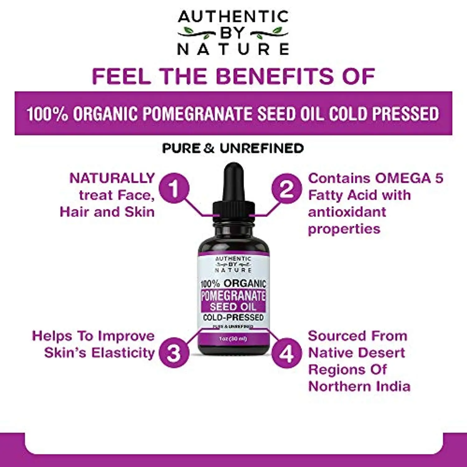 

Cosmetics massage oil 30ml Pomegranate seed oil , natural antioxidant moisturizer skin care Hair Care