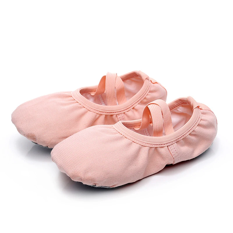 Балетки женские холщовые туфли на плоской подошве с разрезом эластичные