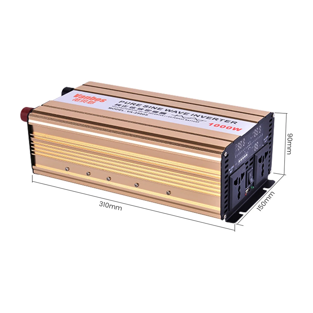 SUNYIMA пик Мощность 2000 Вт Чистая Синусоидальная волна инвертирующий автомобильный