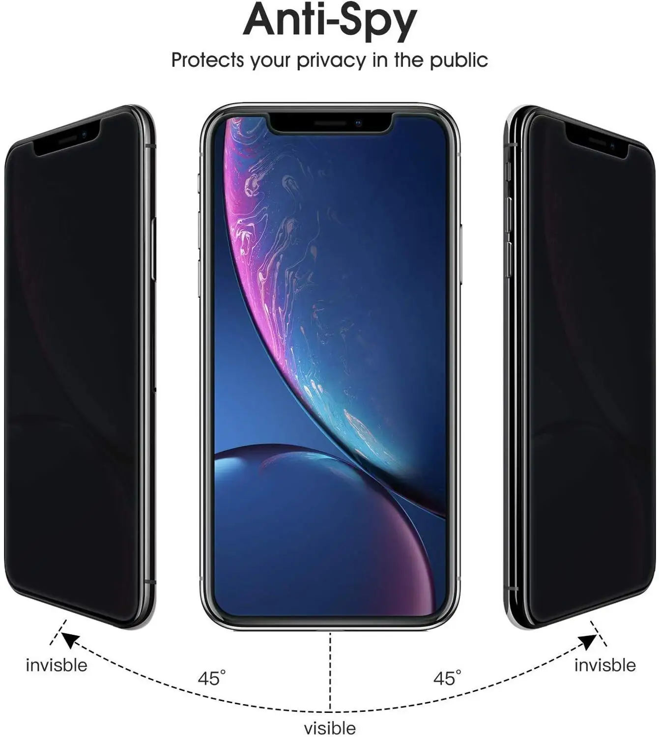Чехол из закаленного стекла 9H для iPhone 5 6 6S 7 8 PLUS X XR XS Max Защита экрана 11 Pro защита от