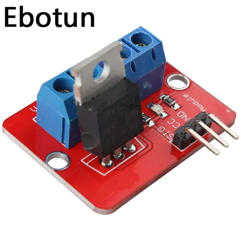 Модуль платы прерывания драйвера IRF520 MOSFET IRF520N MOS Переключатель FET PWM Arduino Pi |