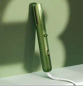 

Green Thermostat Curling Iron Stick Low Temperature Cold Wind Hair Styling Tool Wave Iron Big Wave Curler