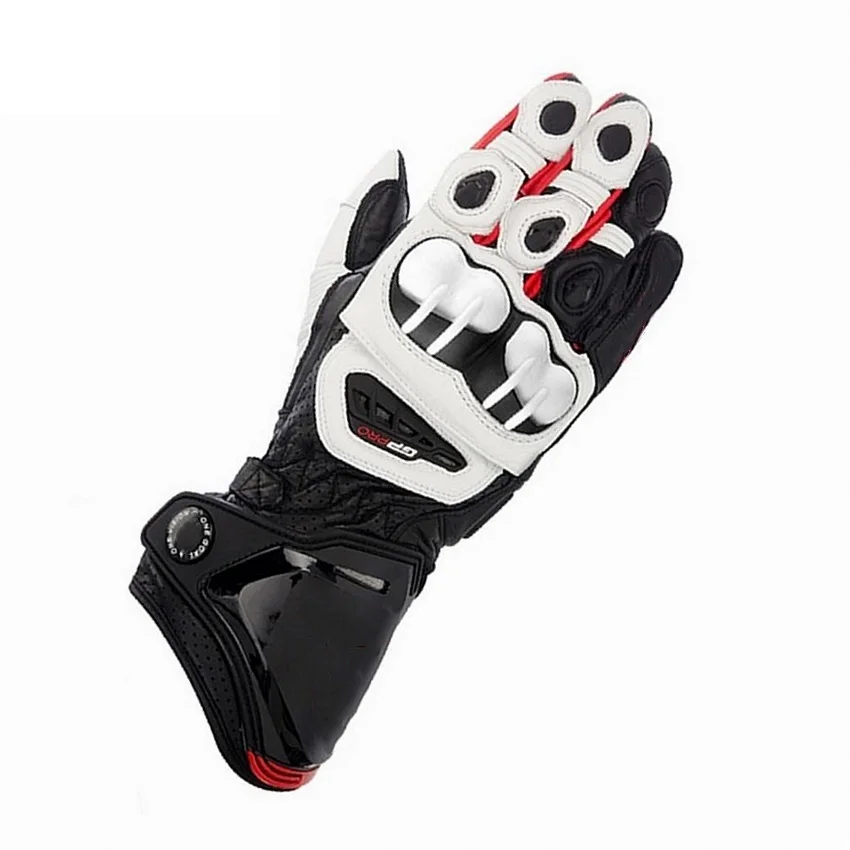 

2018 New Alpine Genuine Leather GP PRO Motorcycle Long Gloves Racing Driving GP PRO Motorbike Original Cowhide Gloves