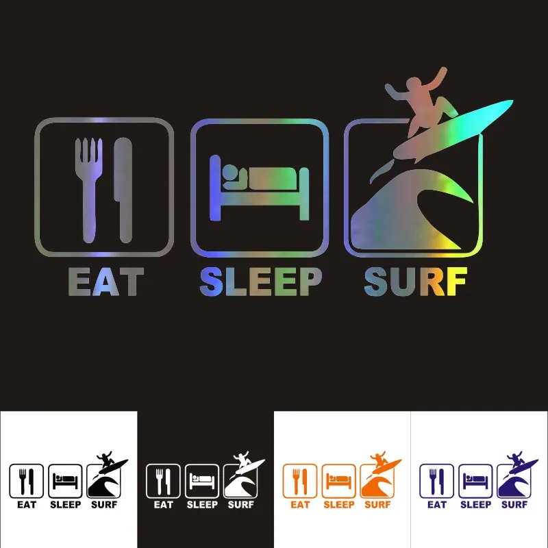 Автомобильная наклейка съедобный сон переводная картинка для серфинга