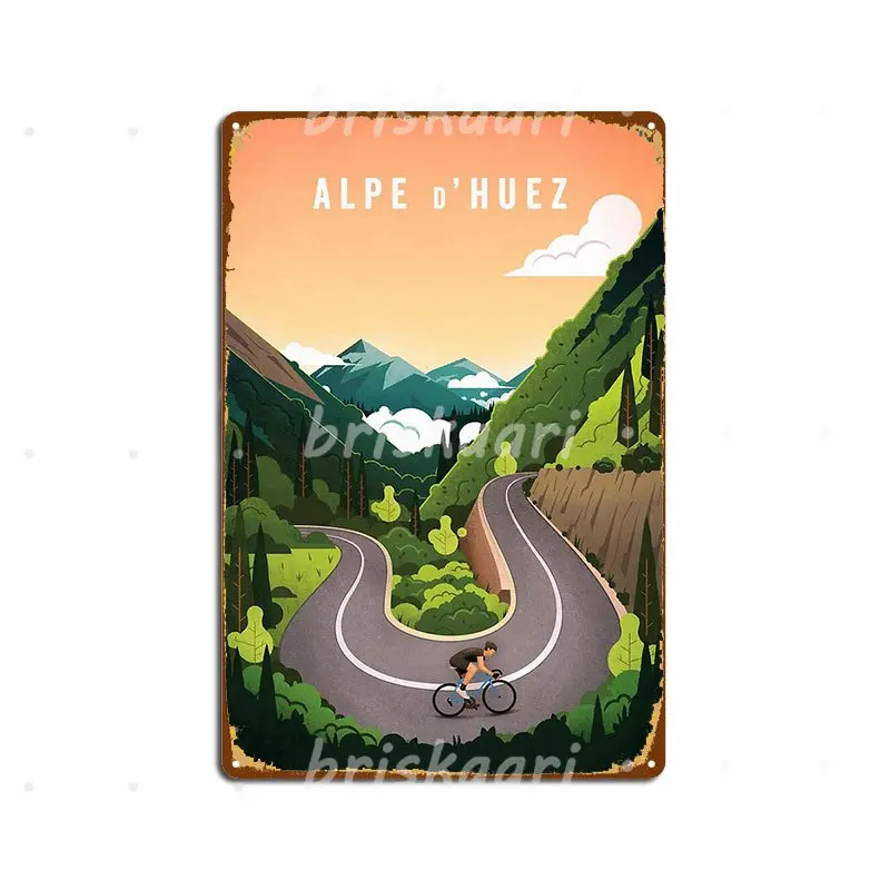 Металлические знаки Alpe duez для клуба вечеринки декор стен паба гаража Ретро