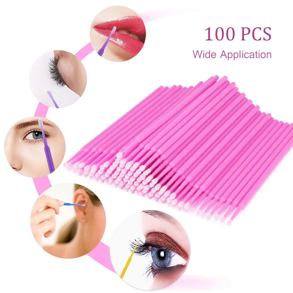 Аксессуары для наращивания ресниц 100 пар гелевых накладных палочек туши клеевых